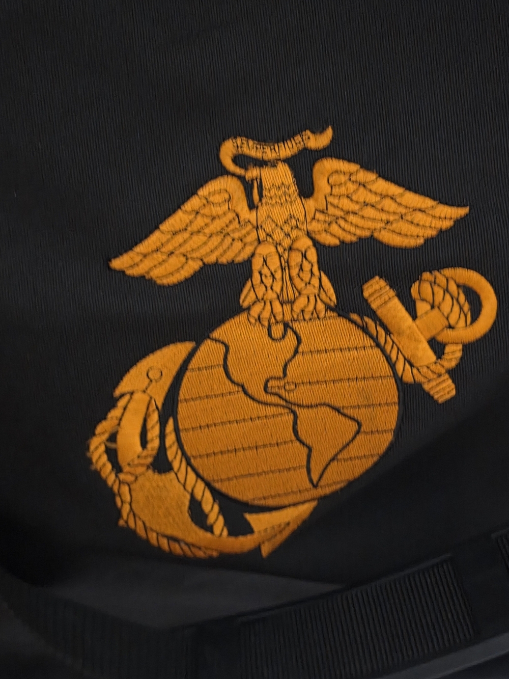 U.S. Marine Corps folding garment travel bag